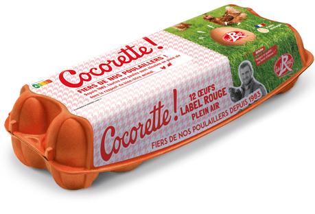 Cocorette 2024 boite 12 label rouge
