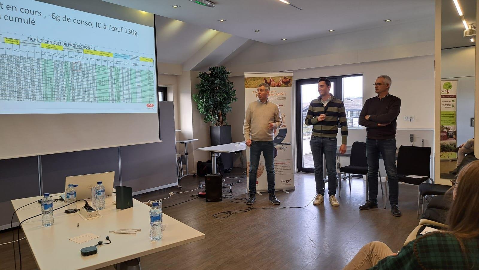 Dimitri Boulier de Novial a présenté les avantages de la chrononutrition