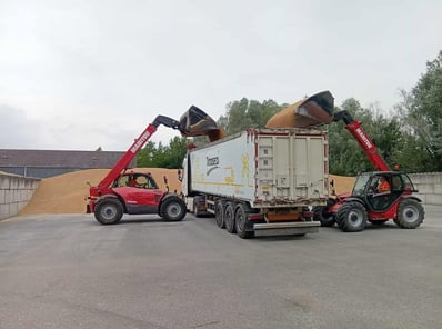 31 camions composent la flotte de Transepi.