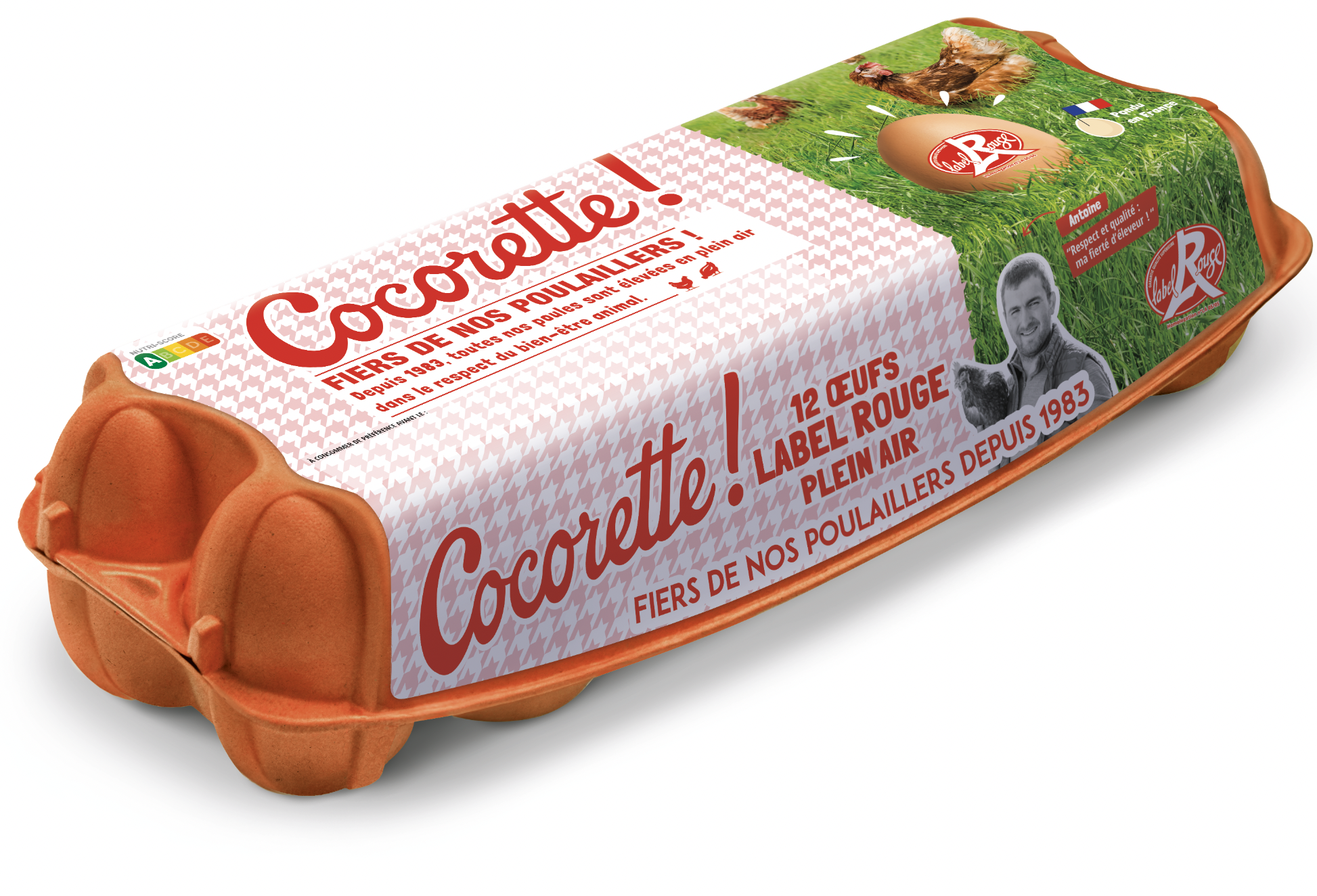 Cocorette 2024 boite 12 label rouge